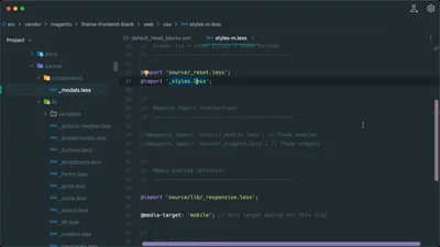 Understand how Magento loads LESS files