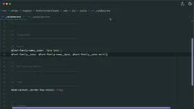 Override a specific theme's LESS file in Magento