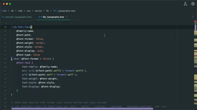 Add a custom font to a theme