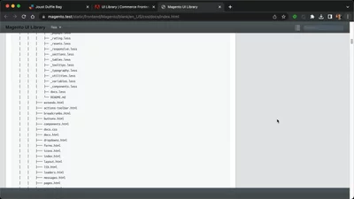 Use the UI Library embedded documentation